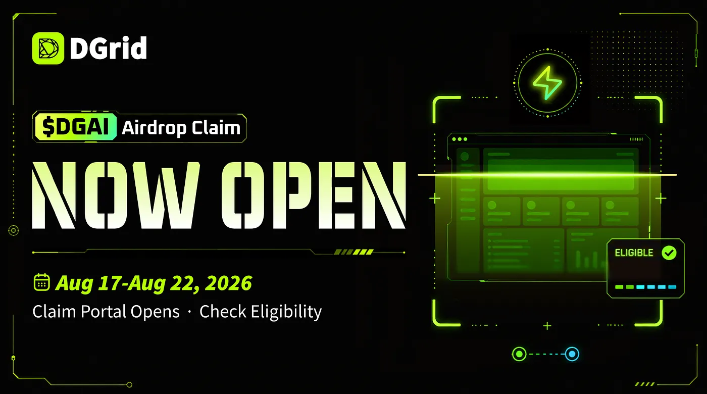 $DGAI Airdrop Claim Is Now Live